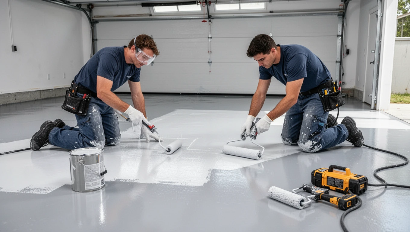 Garage Floor Painting
